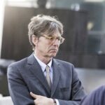 27.10.2021 Michniów. Mauzoleum Martyrologii Wsi Polskich. Ambasador Republiki Federalnej Niemiec Arndt Freytag von Loringhoven / Jarosław Kubalski / Radio Kielce