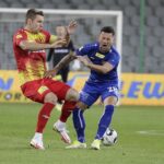 29.10.2021 Kielce. 15. kolejka Fortuna 1 Ligi: Mecz Korona Kielce - Odra Opole / Jarosław Kubalski / Radio Kielce