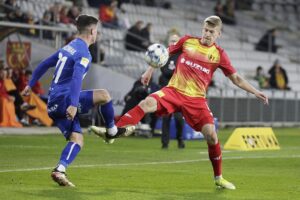 29.10.2021 Kielce. 15. kolejka Fortuna 1 Ligi: Mecz Korona Kielce - Odra Opole / Jarosław Kubalski / Radio Kielce