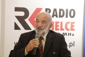 Na zdjęciu: prof. Adam Massalski / Jarosław Kubalski / Fot. Radio Kielce