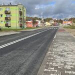 18.10.2021. Kunów. Wyremontowany fragment ulicy Langiewicza / Emilia Sitarska / Radio Kielce