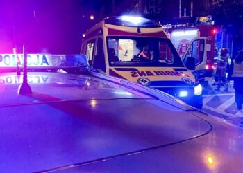 wypadek / policja