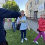 03.10.2021. Opatów. Winobranie w miejskiej winnicy / Emilia Sitarska / Radio Kielce