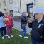 03.10.2021. Opatów. Winobranie w miejskiej winnicy / Emilia Sitarska / Radio Kielce