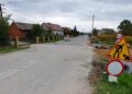 07.10.2021. Piekoszów. Przebudowa ul. Słonecznej / Marcin Marszałek / Radio Kielce