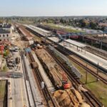 Skarżysko. Prace przy budowie tunelu pod torami / PKP PLK