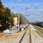 Prace przy budowie pochylni w Końskich / Izabela Miernikiewicz/PKP Polskie Linie Kolejowe