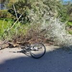 14.10.2021. Skarżysko-Kamienna. Wypadek na ul. Piłsudskiego / KPP Skarżysko-Kamienna