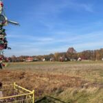 31.10.2021. Stojewsko. Miejsce pierwotnego pochówku zamordowanych / Dionizy Krawczyński / Radio Kielce