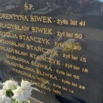 31.10.2021. Krasocin, cmentarz. Miejsce pochówku zamordowanych / Dionizy Krawczyński / Radio Kielce