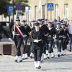 01.10.2021. Kielce. Ślubowanie klas mundurowych ZDZ / Wiktor Taszłow / Radio Kielce