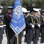 01.10.2021. Kielce. Ślubowanie klas mundurowych ZDZ / Wiktor Taszłow / Radio Kielce