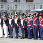 01.10.2021. Kielce. Ślubowanie klas mundurowych ZDZ / Wiktor Taszłow / Radio Kielce