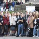 01.10.2021. Kielce. Ślubowanie klas mundurowych ZDZ / Wiktor Taszłow / Radio Kielce