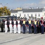 01.10.2021. Kielce. Ślubowanie klas mundurowych ZDZ / Wiktor Taszłow / Radio Kielce