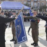01.10.2021. Kielce. Ślubowanie klas mundurowych ZDZ / Wiktor Taszłow / Radio Kielce