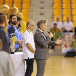 01.10.2021. Kielce. Finał akcji „Ręczna na Orlikach 2021”. Na zdjęciu: Krzysztof Słoń - senator PiS / Wiktor Taszłow / Radio Kielce