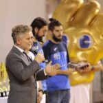 01.10.2021. Kielce. Finał akcji „Ręczna na Orlikach 2021”. Na zdjęciu: Krzysztof Słoń - senator PiS / Wiktor Taszłow / Radio Kielce