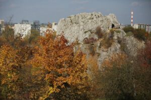 02.10.2021. Kielce. Jesienne liście / Wiktor Taszłow / Radio Kielce