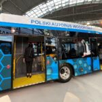 27.10.2021. XV Targi TRANSEXPO. Na zdjęciu: autobus wodorowy / Paulina Michta / Radio Kielce