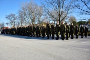 10-11.11.2021 Kielce. Żołnierze ŚBOT podczas Narodowego Święta Niepodległości / ppor. Daniel Woś / ŚBOT