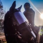 22.11.2021. Granica polsko-białoruska. Policyjne tandemy strzegące granicy / KPP Hajnówka