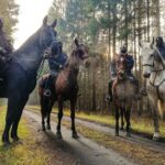 22.11.2021. Granica polsko-białoruska. Policyjne tandemy strzegące granicy / KPP Hajnówka