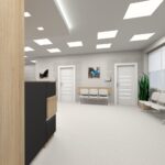 30.11.2021. Skalbmierz. Przychodnia św. Rity po pierwszym etapie remontu / Marta Gajda-Kruk / Radio Kielce