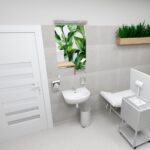 30.11.2021. Skalbmierz. Przychodnia św. Rity po pierwszym etapie remontu / Marta Gajda-Kruk / Radio Kielce