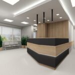 30.11.2021. Skalbmierz. Przychodnia św. Rity po pierwszym etapie remontu / Marta Gajda-Kruk / Radio Kielce