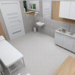 30.11.2021. Skalbmierz. Przychodnia św. Rity po pierwszym etapie remontu / Marta Gajda-Kruk / Radio Kielce