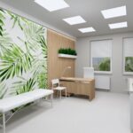 30.11.2021. Skalbmierz. Przychodnia św. Rity po pierwszym etapie remontu / Marta Gajda-Kruk / Radio Kielce