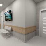 30.11.2021. Skalbmierz. Przychodnia św. Rity po pierwszym etapie remontu / Marta Gajda-Kruk / Radio Kielce