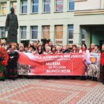 26.11.2021. Koła gospodyń wiejskich i zarząd powiatu koneckiego / Starostwo powiatowe w Końskich