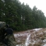 24.11.2021. Granica polsko-białoruska. Patrole WOT / Dominika Kulesza / DWOT