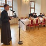 21.11.2021. Sandomierz. Wyższe Seminarium Duchowne. Nagrody dla honorowych dawców krwi / Grażyna Szlęzak-Wójcik / Radio Kielce