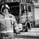 Dariusz Wojtasik - prezes Ochotniczej Straży Pożarnej w Skalbmierzu / Urząd Miasta i Gminy w Skalbmierzu