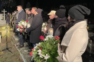 29.11.2021. Sandomierz. Rocznica wybuchu Powstania Listopadowego / Grażyna Szlęzak-Wójcik / Radio Kielce