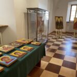 20.11.2021. Sandomierz. Ratusz. Wystawa ikon / Grażyna Szlęzak-Wójcik / Radio Kielce