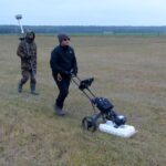 30.11.2021. Krzemionki. Badania georadarem / Artur Jedynak