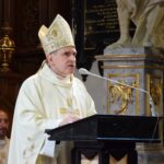 20.11.2021. Sandomierz. Konferencja „Solidarni z Rodziną”. Na zdjęciu biskup sandomierski  Krzysztof Nitkiewicz / Grażyna Szlęzak-Wójcik / Radio Kielce