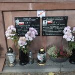 10.11.2021. Bliżyn. Pomnik Aleksandra Życińskiego "Wilczura" / Tomasz Łebek