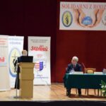 20.11.2021. Sandomierz. Konferencja „Solidarni z Rodziną” / Grażyna Szlęzak-Wójcik / Radio Kielce