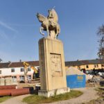 17.11.2021. Końskie. Miejsce, gdzie znaleziono ludzkie szczątki / Magdalena Galas-Klusek / Radio Kielce