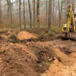 12.11.2021. Biały Ług. Poszukiwania ciał żołnierzy Armii Krajowej / Magdalena Galas-Klusek / Radio Kielce