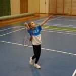 12.11.2021. Suchedniów. Mistrzostwa Polski nauczycieli, pracowników oświaty oraz trenerów i instruktorów w badmintonie / Maciej Makuła / Radio Kielce