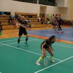 12.11.2021. Suchedniów. Mistrzostwa Polski nauczycieli, pracowników oświaty oraz trenerów i instruktorów w badmintonie / Maciej Makuła / Radio Kielce