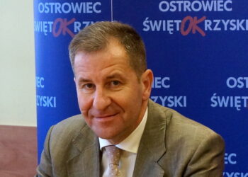 02.07.2015. Piotr Dasios - prezes OTBS w Ostrowcu / Teresa Czajkowska / Radio Kielce