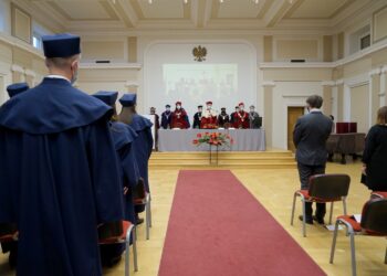 19.11.2021. Kielce. Uroczysta inauguracja Szkoły Doktorskiej UJK / Piotr Kwaśniewski / Radio Kielce