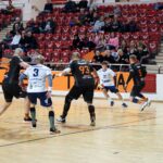 20.11.2021. Ostrowiec Św. I liga piłki ręcznej: KSZO - Viret Zawiercie / Kamil Król / Radio Kielce